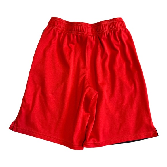 Under Armor Red and Black Athletic Shorts, Size M (Youth Boys) - Picture 2 of 3